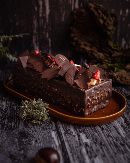 Bûche de Noël - Forêt noire