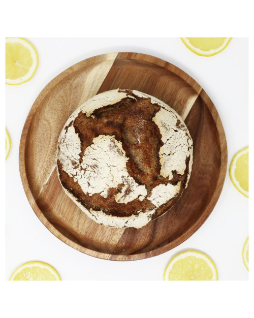 Pain méteil zesté au citron