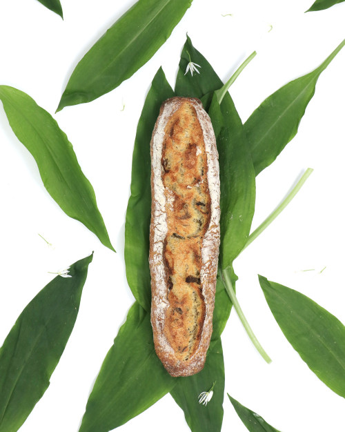 Demi baguette à l'ail des ours