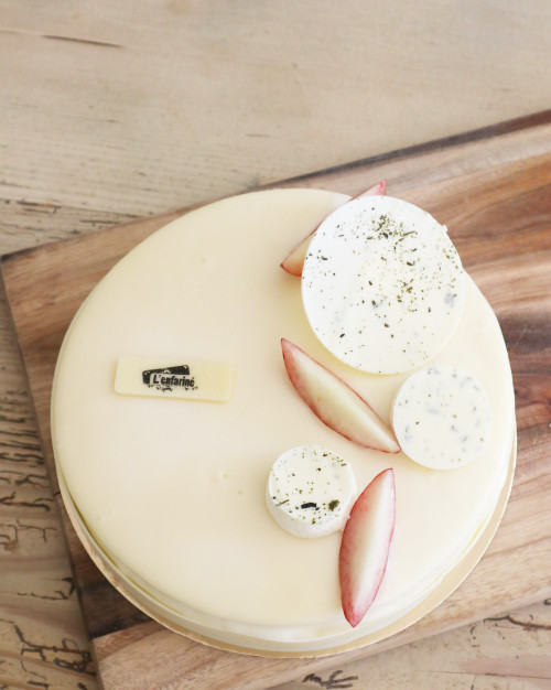 Entremet Jasmin et Pêche 6 personnes
