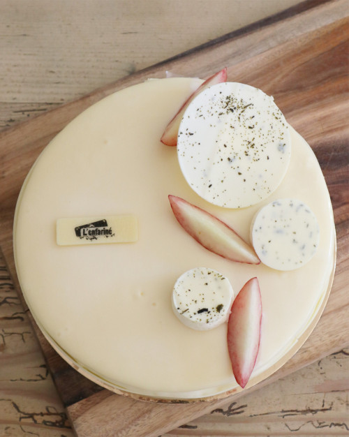 Entremet Jasmin et Pêche 8 personnes
