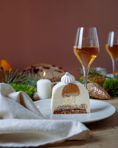 Bûche de Noël - Au pays du Bretzel