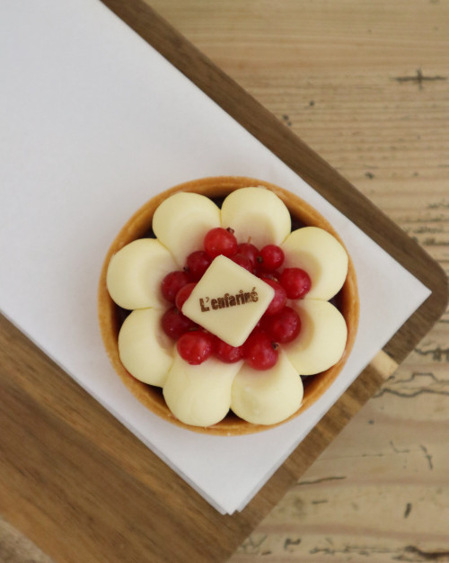 Tartelette groseille menthe