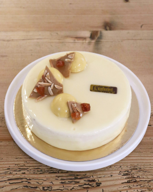Entremets abricot & yaourt grec (6 personnes)