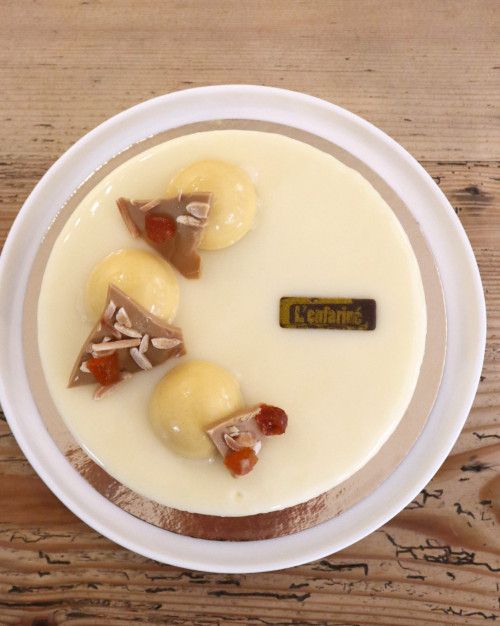 Entremets abricot & yaourt grec (8 personnes)